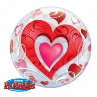 Hearts Bubble Balloon | Valentines Balloon | Valentines Present
