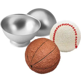 Wiltoon | 3D Sports Ball Cake Tin Hire | Sports Party Theme & Supplies