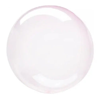 Crystal Clearz Petite Balloon - Light Pink | Peppa Pig Party Theme & Supplies | Anagram