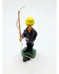 Unknown | large fisherman and boot cake topper | Fisherman party supplies