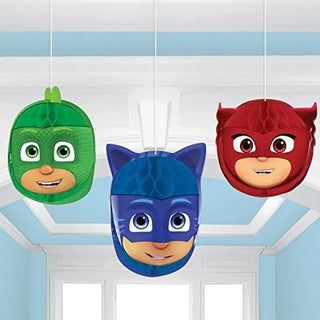 PJ Masks Honeycomb Decorations | PJ Masks Party Supplies