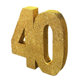 40th Birthday | Number Centrepiece