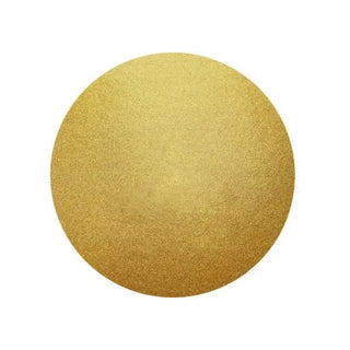 GoBake Masonite Gold Glitter Round Cake Board - 25cm/10in
