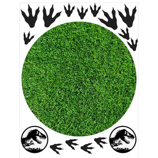 Grass Edible Cake Image | Dinosaur Party Supplies NZ