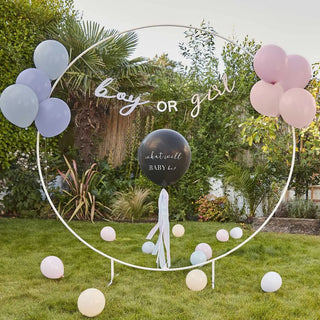 Ginger Ray | Gender Reveal Balloon Kit | Gender Reveal Party Supplies NZ