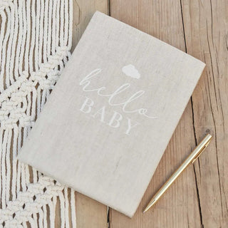 Gingery Ray | Hello Baby Neutral Journal | Neutral Baby Shower Supplies NZ