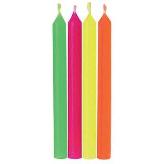 Neon Candles | Neon Party Supplies NZ