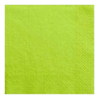 Lime Green Napkins | Lime Green Party Supplies NZ