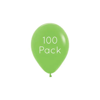 Lime Green Mini Balloons - 100 Pkt