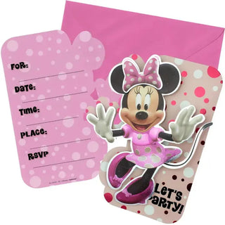 Minnie Mouse Forever Invitations | Minnie Mouse Party Supplies