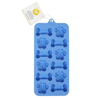 Wilton | Dog Paw & Bone Silicone Mould | Dog Party Supplies