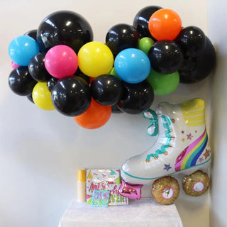 Neon Lights Balloon Garland | Disco Party Supplies