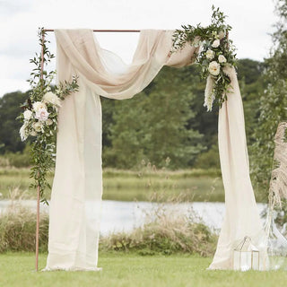 Ginger Ray | Taupe Draping Fabric | Wedding Supplies NZ