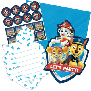 Paw Patrol Adventures Invitations | Paw Patrol Party Supplies