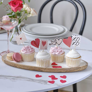 Ginger Ray | Valentines Cupcake Toppers | Valentines Day Baking NZ