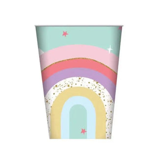 Pastel Rainbow Cups | Pastel Rainbow Party Supplies NZ