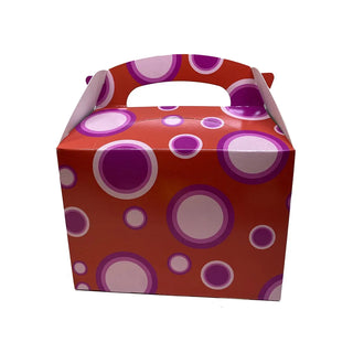 Red & Pink Spots Treat Box | Red Party Supplies