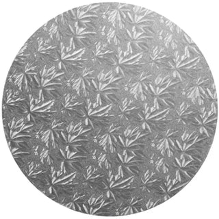 GoBake Masonite Silver Round Cake Board - 27.5cm/11in