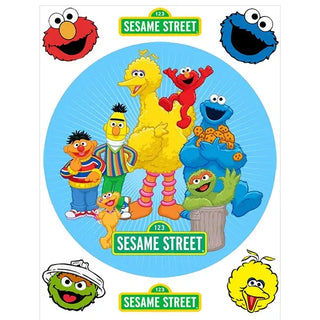 Sesame Street Edible Cake Image | Sesame Street Party Supplies NZ