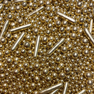 Shiny Gold Sprinkles | Gold Party Supplies