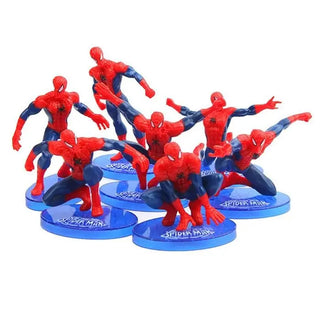 Spiderman Characters Cake Topper Set | Spiderman Party Supplies NZ