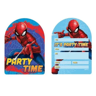 Spiderman Invitations | Spiderman Party Supplies NZ