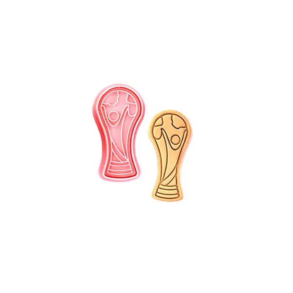 Soccer Trophy Cookie Cutter & Embosser NZ Build a Birthday NZ