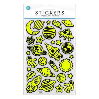 Unknown | foam space stickers | space party supplies 