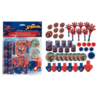 Spiderman Mega Mix Favour Pack | Spiderman Party Supplies