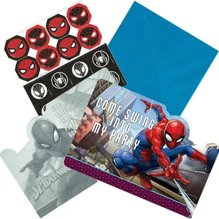 Spiderman Invitations | Spiderman Party Supplies