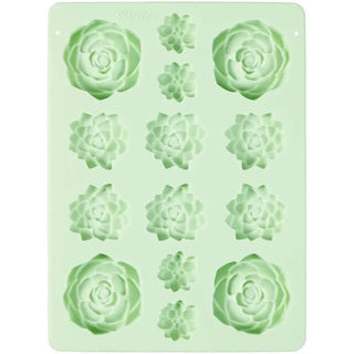 Wilton | succulant silicone candy and chocolate mould | Plant party supplies NZ