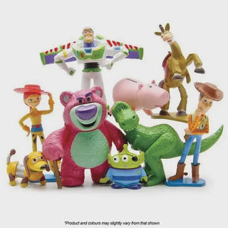 Cake Topper Set - 9 Pieces | Toy Story Characters 
