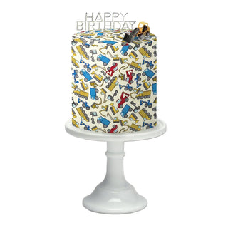 Build a Birthday | Truck Edible Cake Wrap | Construction Party Supplies NZ