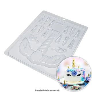 Large Unicorn Horn Mould Set | Unicorn Party Supplies NZ