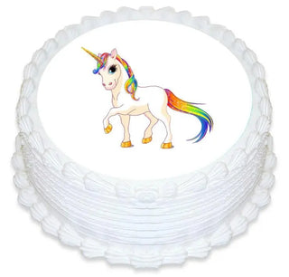 Unicorn Edible Cake Image | Unicorn Party