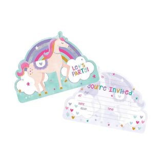 Unicorn Invitations | Unicorn Party Supplies NZ
