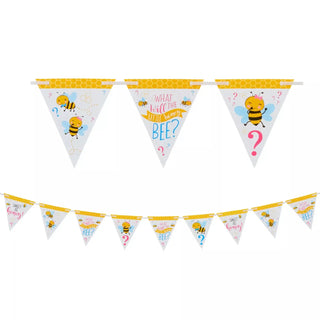 What Will It Bee Banner | Gender Reveal Party Supplies