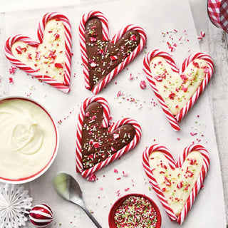 Candy Cane Hearts