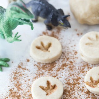 How to Make Dinosaur Footprint Cookies