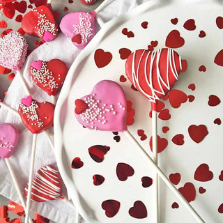 Valentine's Day Heart Cake Pops