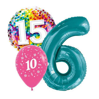 6th - 15th Birthday Balloons