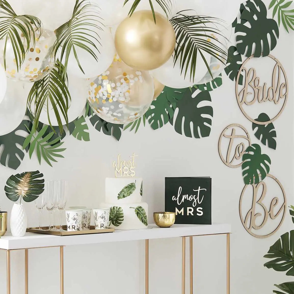 Ginger Ray Buy Ginger Ray Botanical Hen Party Online at Build a Birthday NZ