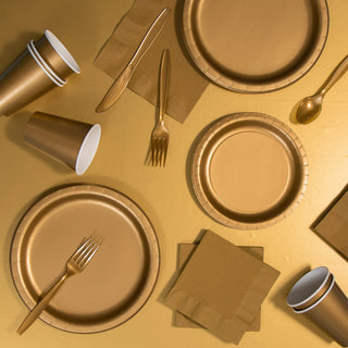 Gold-Party-Supplies Build a Birthday NZ