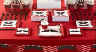 Moustache-Party Build a Birthday NZ