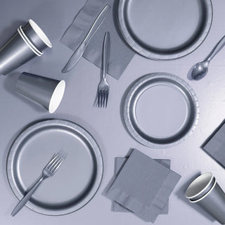 Silver-Party-Supplies Build a Birthday NZ