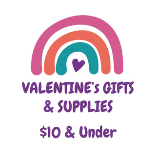Valentine's Day Gifts & Supplies - $10 & Under