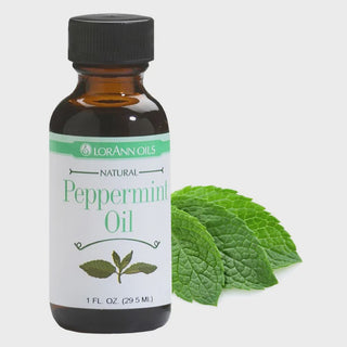 Lorann Oil | 29.5ml/1oz Lorann Flavouring Oil - Peppermint Oil (Natural) | Candy and Chocolate Flavouring NZ