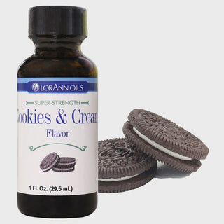 Lorann Oil | 29.5ml/1oz Lorann Flavouring Oil - Cookies and Cream | Candy and Chocolate Flavouring NZ