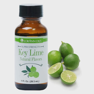 Lorann Oil | 29.5ml/1oz Lorann Flavouring Oil - Key Lime (Natural) | Candy and Chocolate Flavouring NZ
