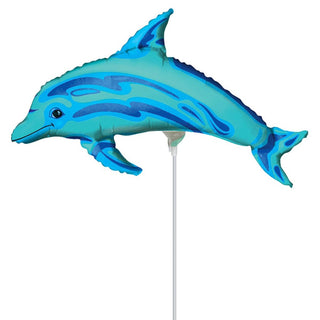 Ocean Dolphin Mini Shaped Foil Balloon - Add to Balloon Garland